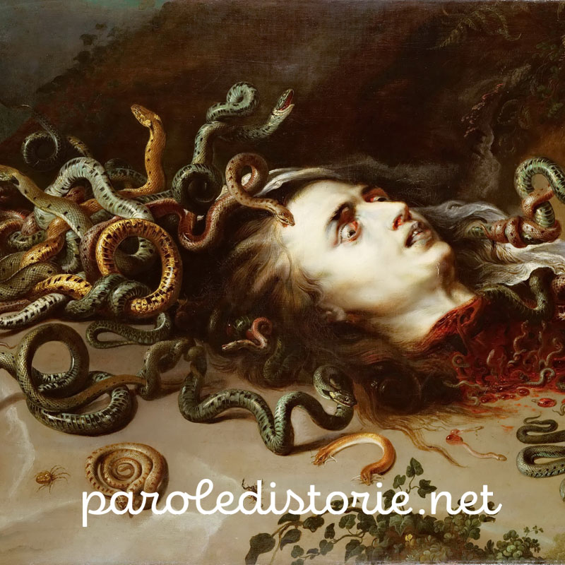 Perseo e il mostro Medusa. Mitologia
