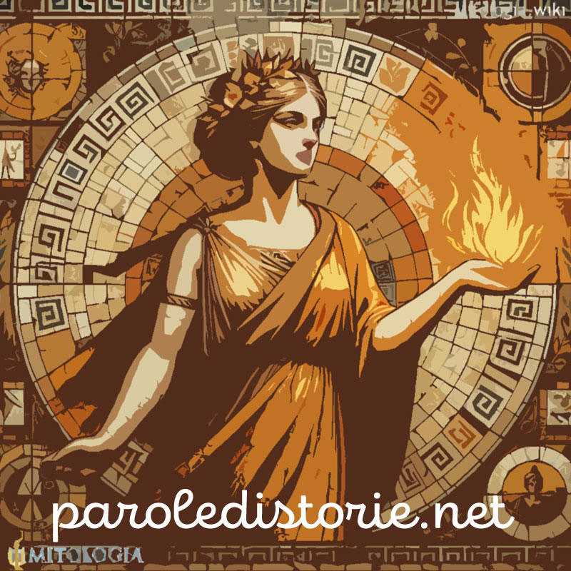Hestìa e il fuoco che regge il mondo. Mitologia