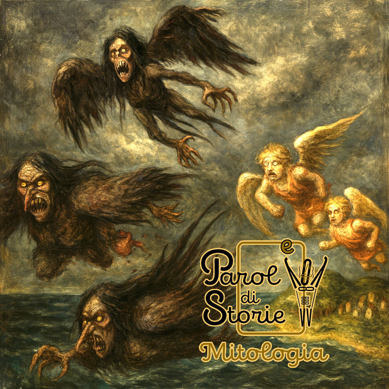 Le Arpie, serve di Zeus. Mitologia