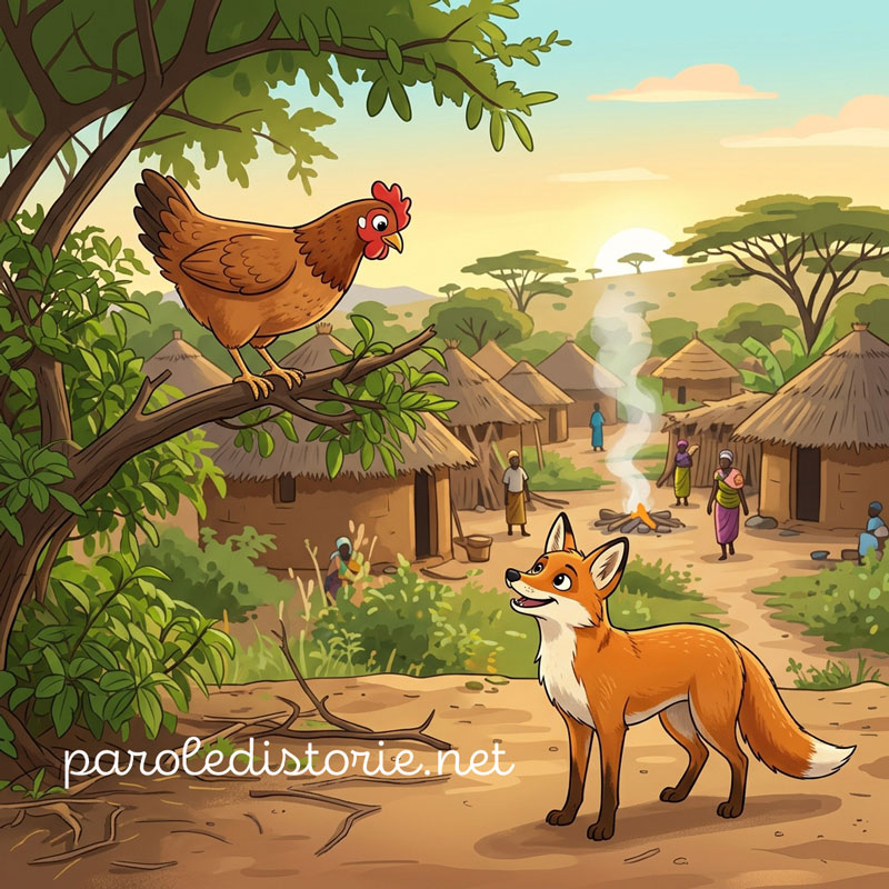 La gallina e la volpe. Una fiaba dalla tradizione orale africana